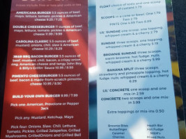 Hwy 55 Burgers, Shakes, Fries menu