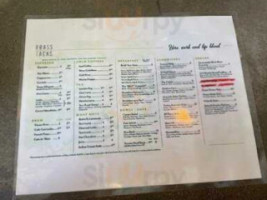 Brass Tacks menu