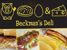 Beckman's Deli food