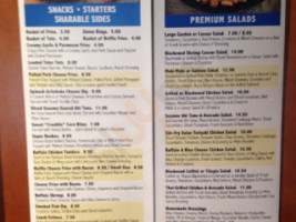 Landlubber's Raw Grill menu