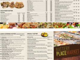 Battery Place Market menu