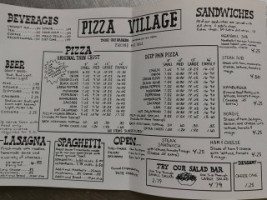 Pizza Village menu