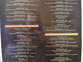 Bombay South Indian Cuisine menu