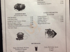 Palmetta Kitchen menu