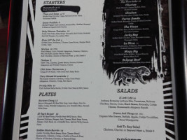 Tiger menu