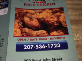 Crown Fried Chicken food