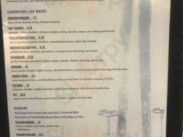 Southcable Cafe menu