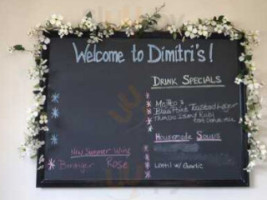 Dimitri's Pizza inside