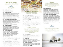 Amish Pantry menu