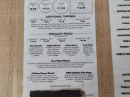 Krimmers Italianette Pizza menu