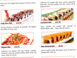 Sushi Robata menu