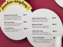 Nirvanaah! menu