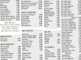 Tequila Lopez Mexican menu