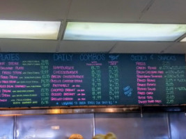 Butcher Boy's menu