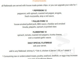 Sheppard Street Tavern menu