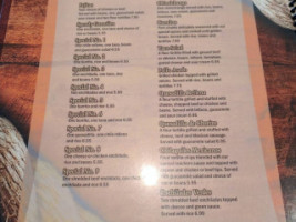 Las Trancas Mexican Rest Woodstock menu