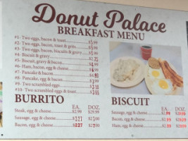 The Donut Palace food