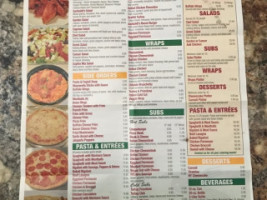 Ribaldi's Pizza Subs menu