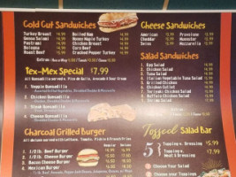 Bagel Tree menu