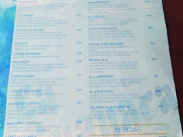 La Gua Yaca menu