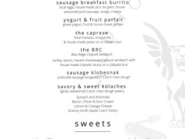 Mudhouse Coffee menu