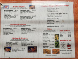 Fred's Fish Fry menu