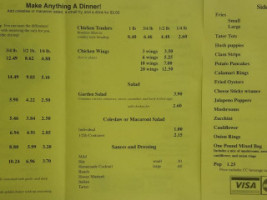 South Side Shrimp menu