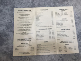 Plaza Deli menu