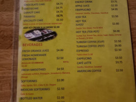 Shawarma Grill Cafe menu