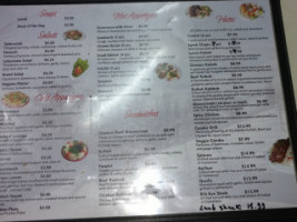 Tanya’s Lebanese Kabab menu