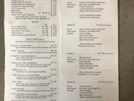 Golden Horse menu