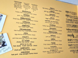 Tortisimas menu