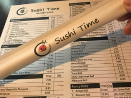 Sushi Time menu