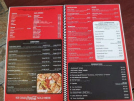 La Cabaña menu