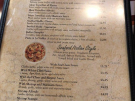 La Vita E' Bella menu