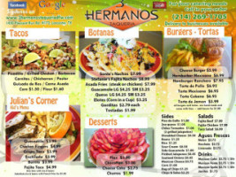 3 Hermanos Taqueria menu