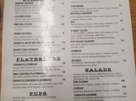 Fat Boys And Grill menu