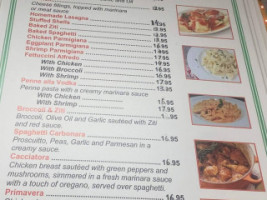 Mama Mia Pizzeria menu