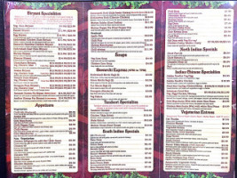 Bawarchi Biryanis menu