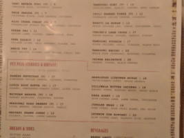 Adda Indian Canteen menu