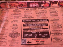 Dallas Bbq Fordham Road menu