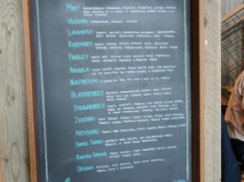 Green Acre menu