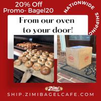 Zimi Bagel Cafe And Deli food