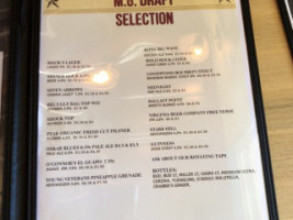 Mack's Great American Grill menu