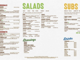 Dion's Pizza menu