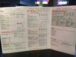 Round Table Pizza menu