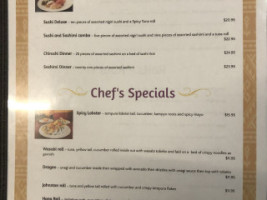 Basil Asian Fusion menu