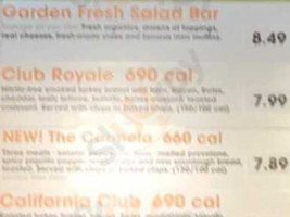 Jason's Deli menu