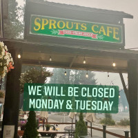 Sprouts Café outside