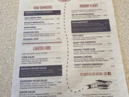 Bessie's Diner menu